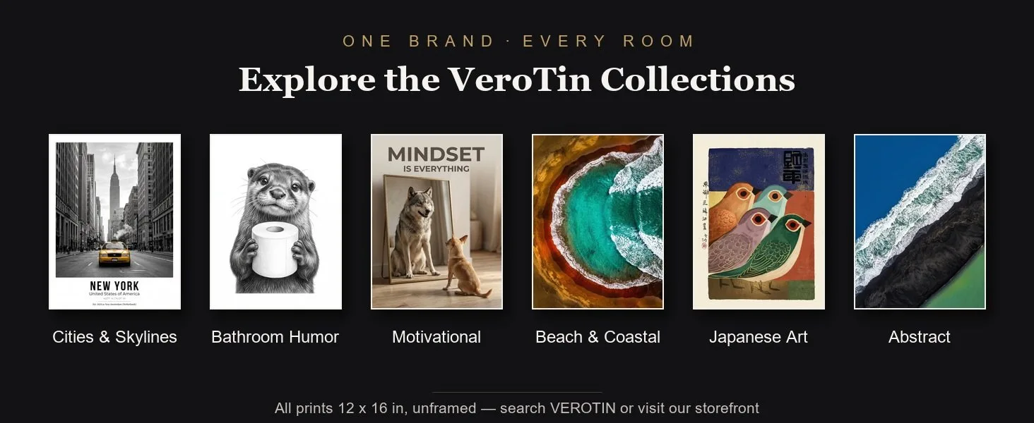Explore the VeroTin collections.