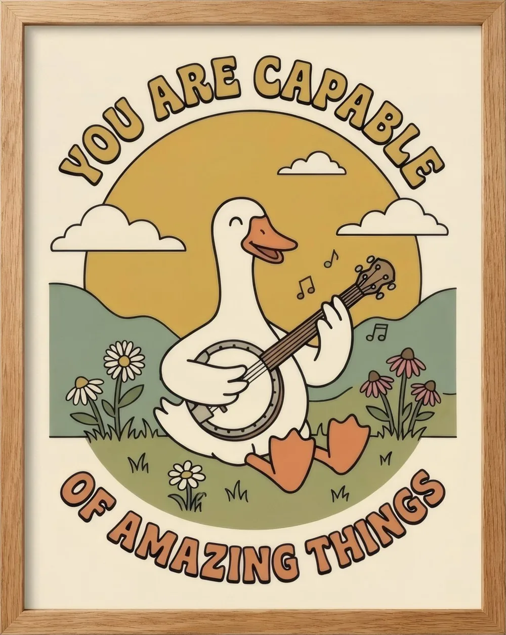 Capable of Amazing Things, art print