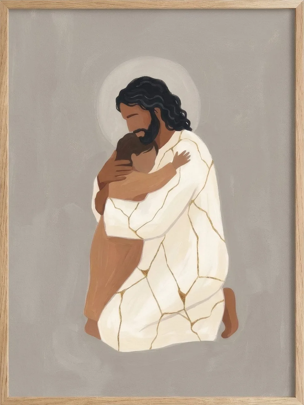 The Embrace, art print