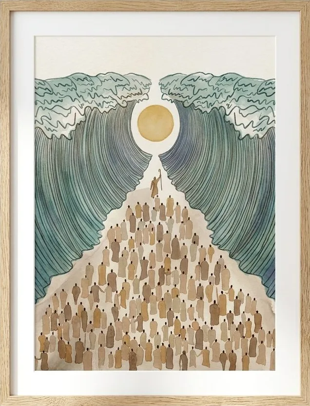 The Multitude, art print