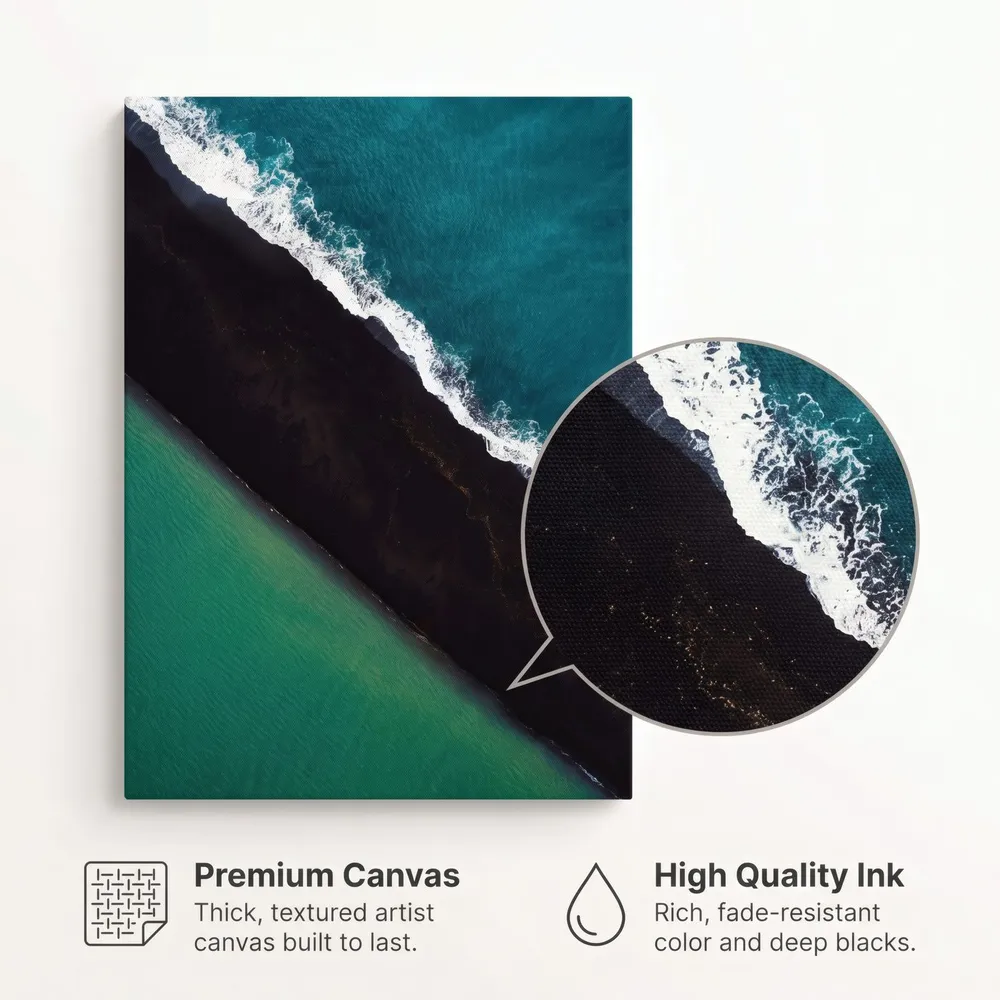 Black Sand: Materials, from the listing