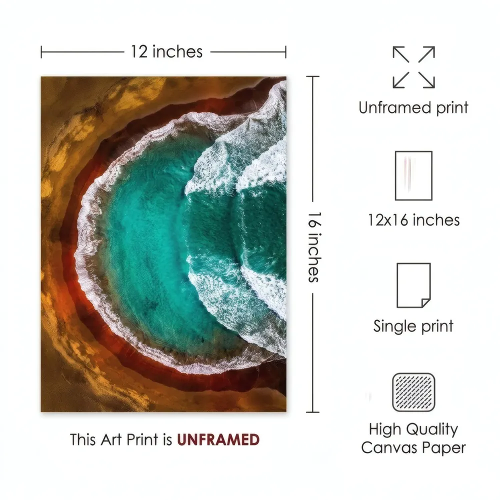 Shorebreak: Art detail, from the listing