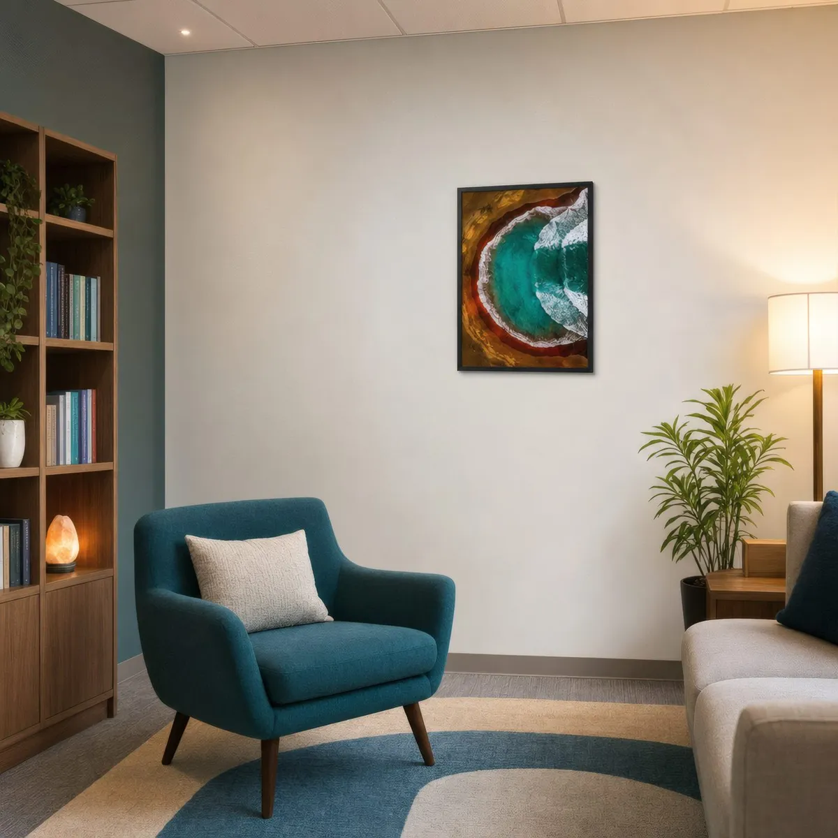 Shorebreak: In a public space, from the listing. Frame not included