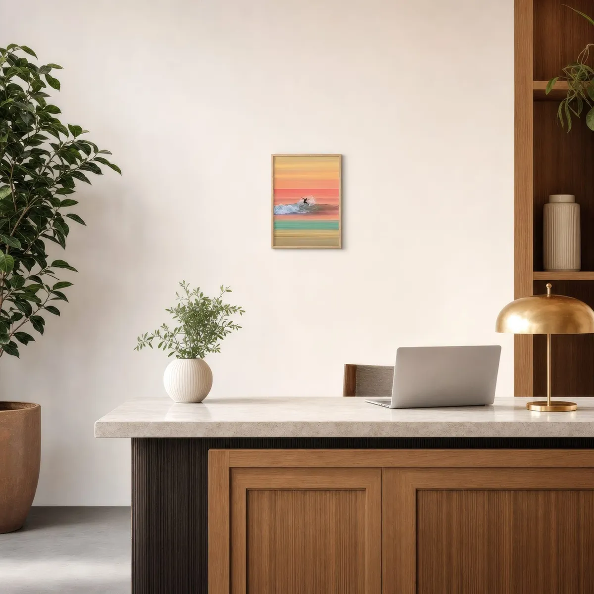 Last Set: In a public space, from the listing. Frame not included