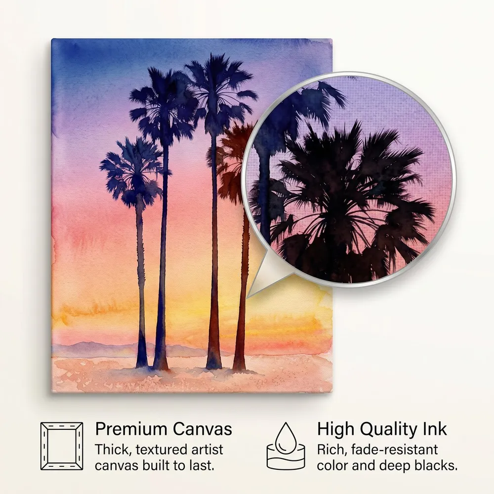 Four Palms: Materials, from the listing