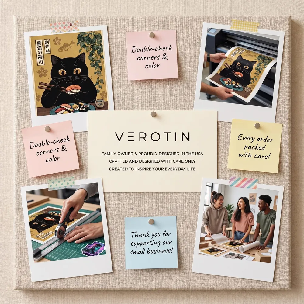 Sushi Cat: Brand story, from the listing