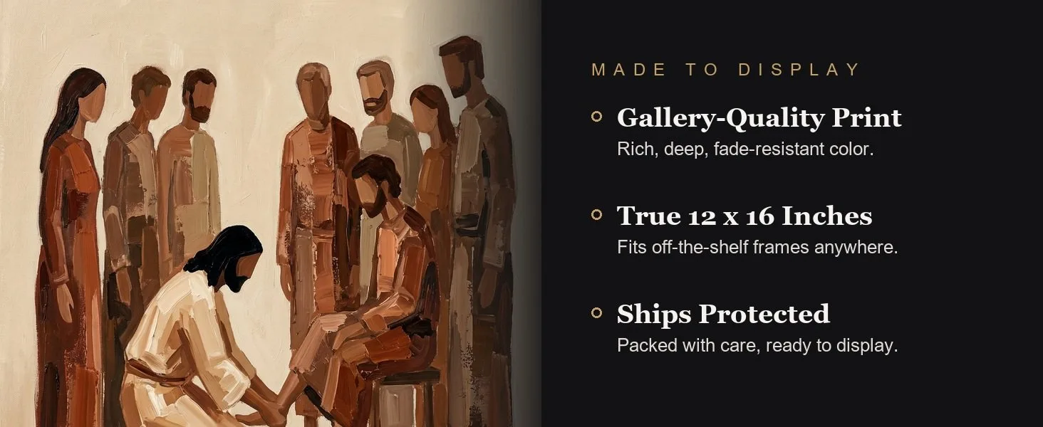 Made to display: gallery-quality print, true 12 x 16 inches, ships protected.