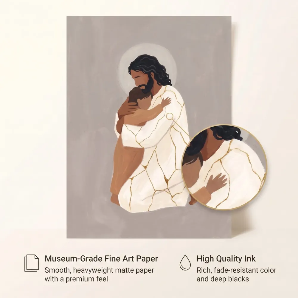 The Embrace: Materials, from the listing