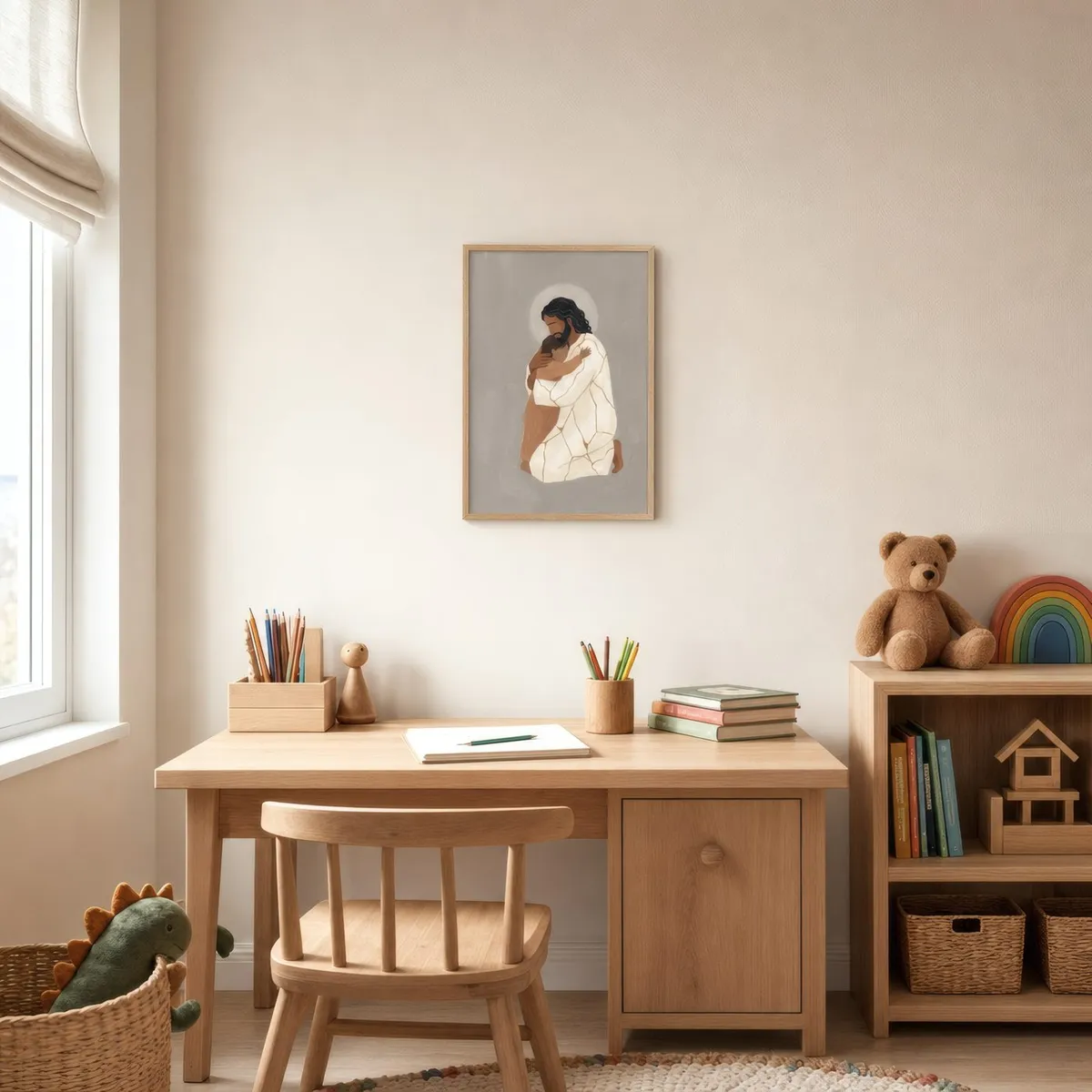 The Embrace: In a public space, from the listing. Frame not included