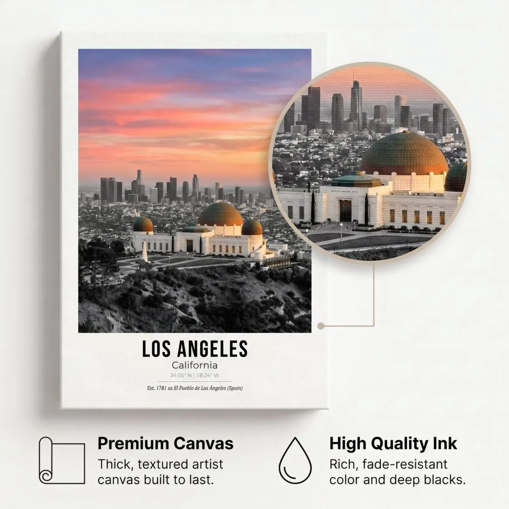 Los Angeles at Dusk: Materials, from the listing