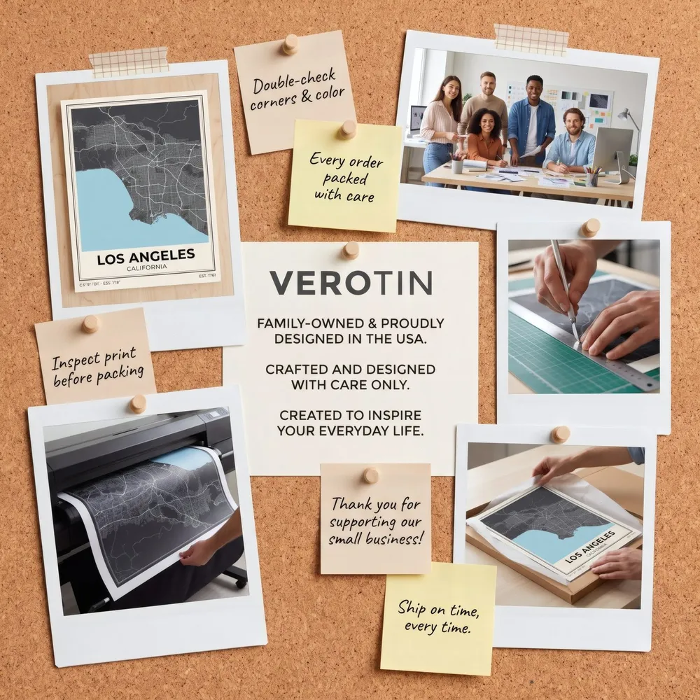 Los Angeles Map: Brand story, from the listing