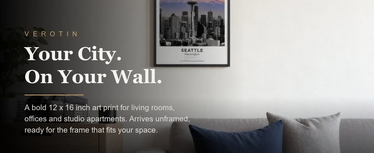 Seattle, art print