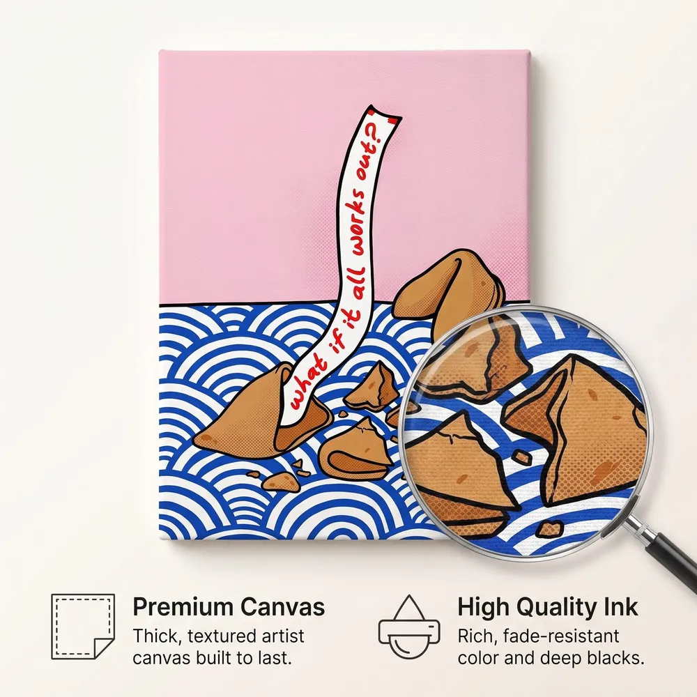 Fortune Cookie: Materials, from the listing