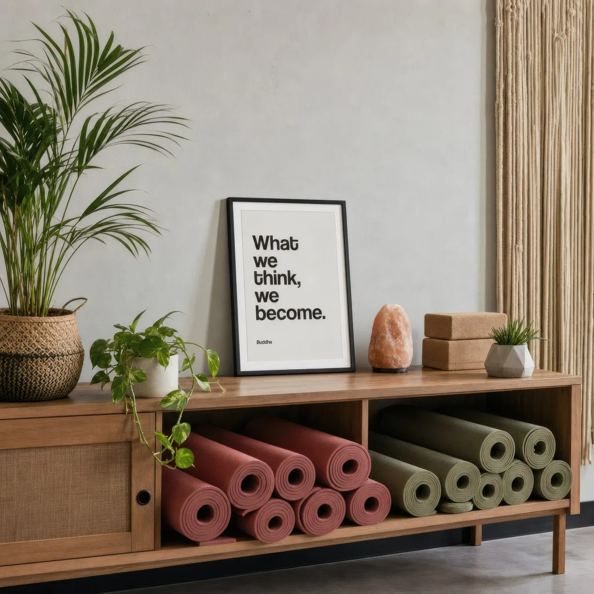 What We Think: In a public space, from the listing. Frame not included