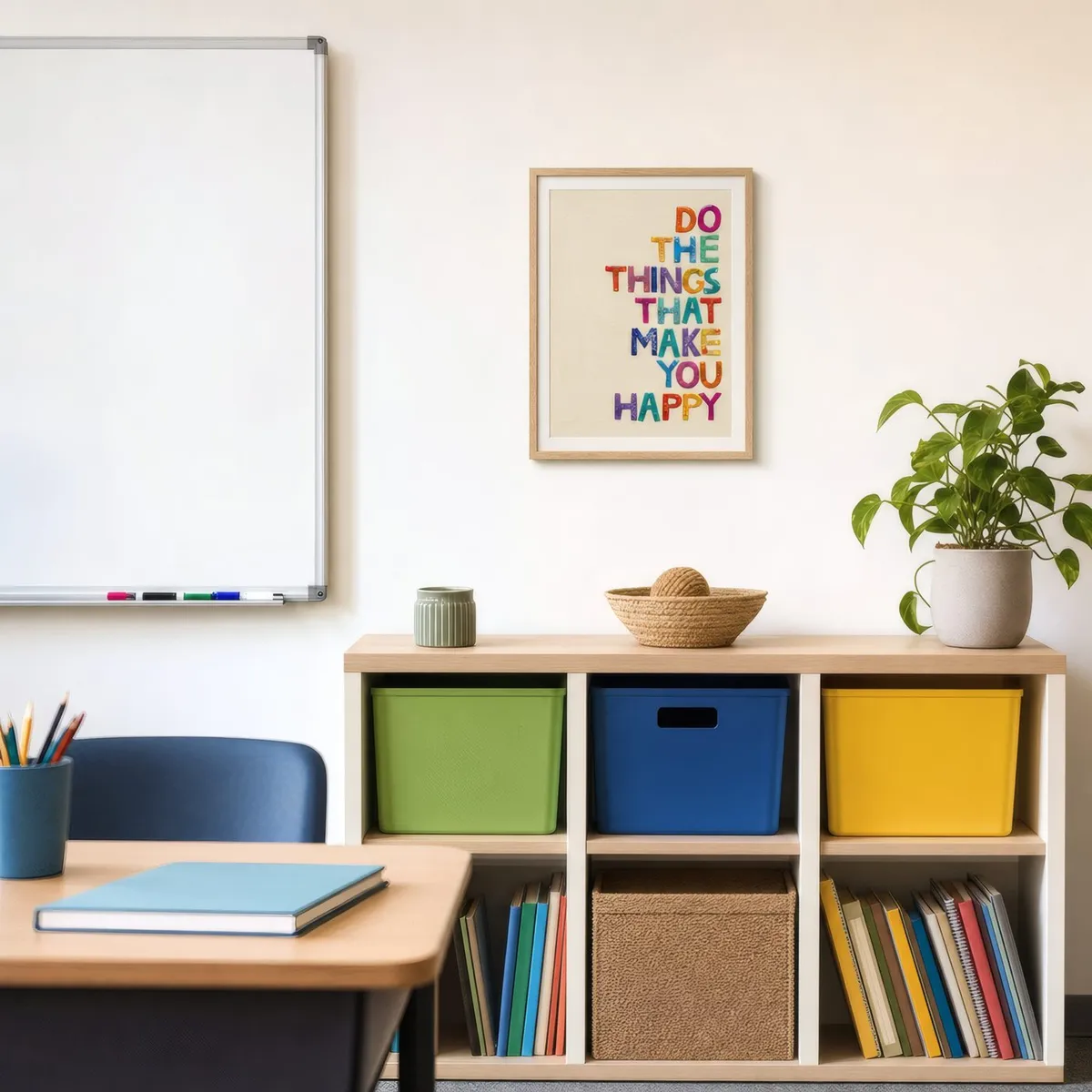 Things That Make You Happy: Styled room, from the listing. Frame not included