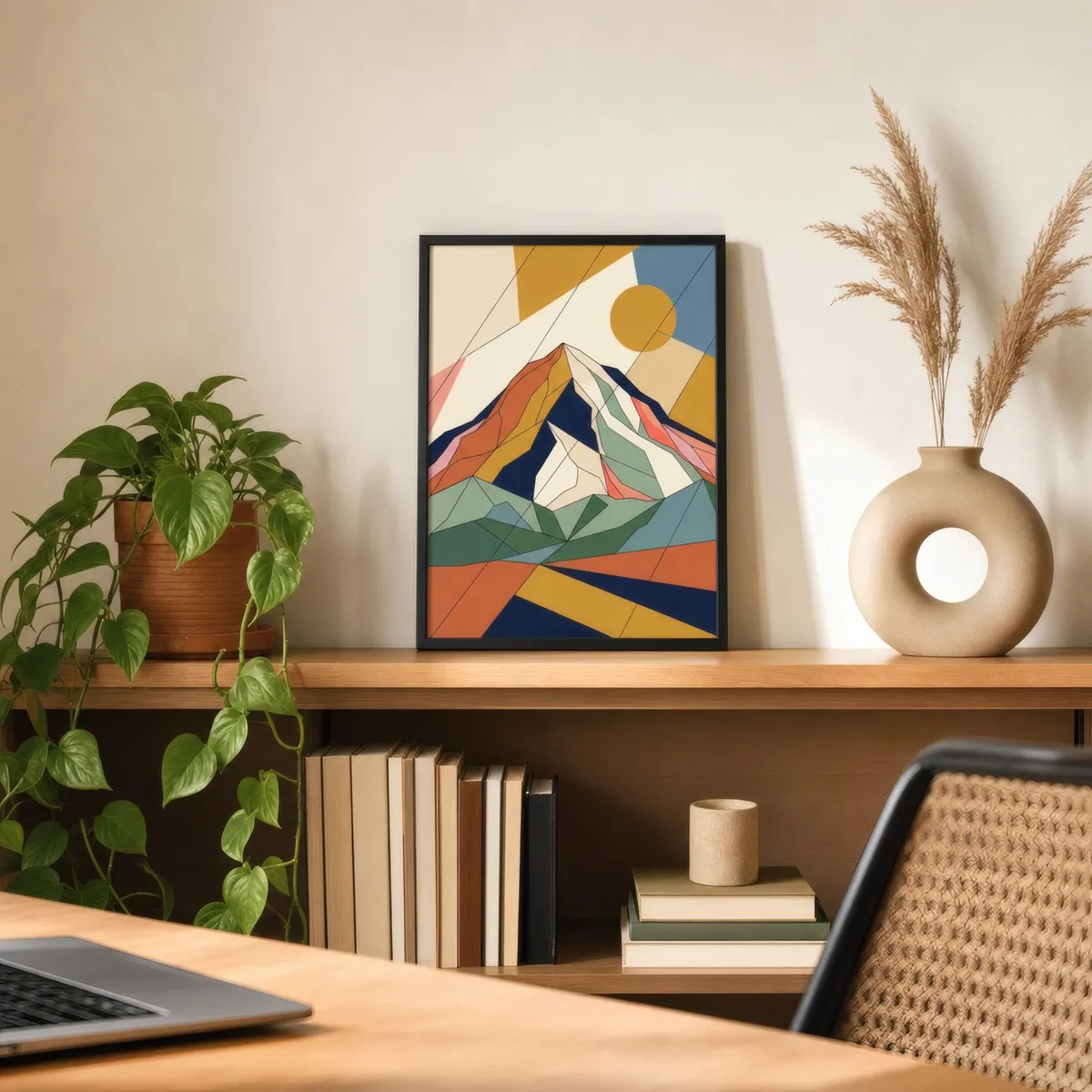 Facets: In a public space, from the listing. Frame not included