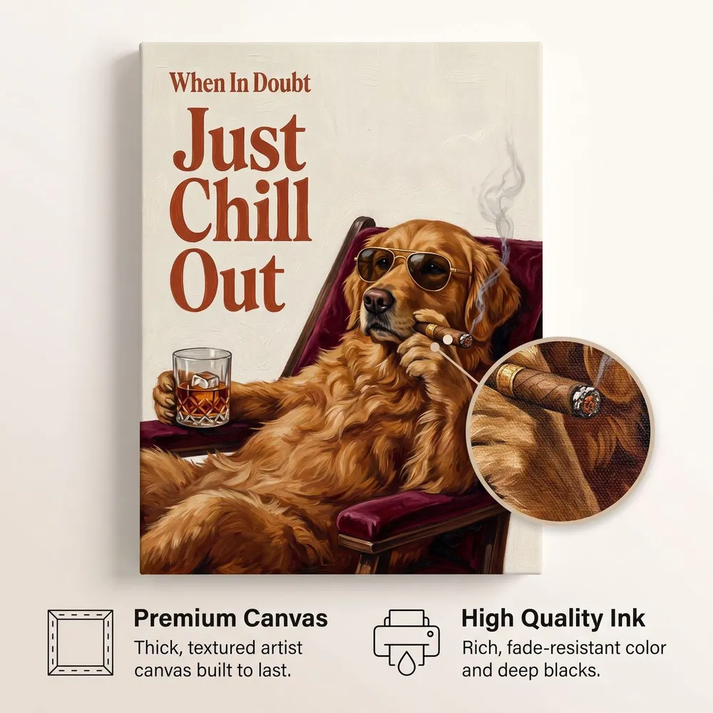 Just Chill Out, Retriever: Materials, from the listing