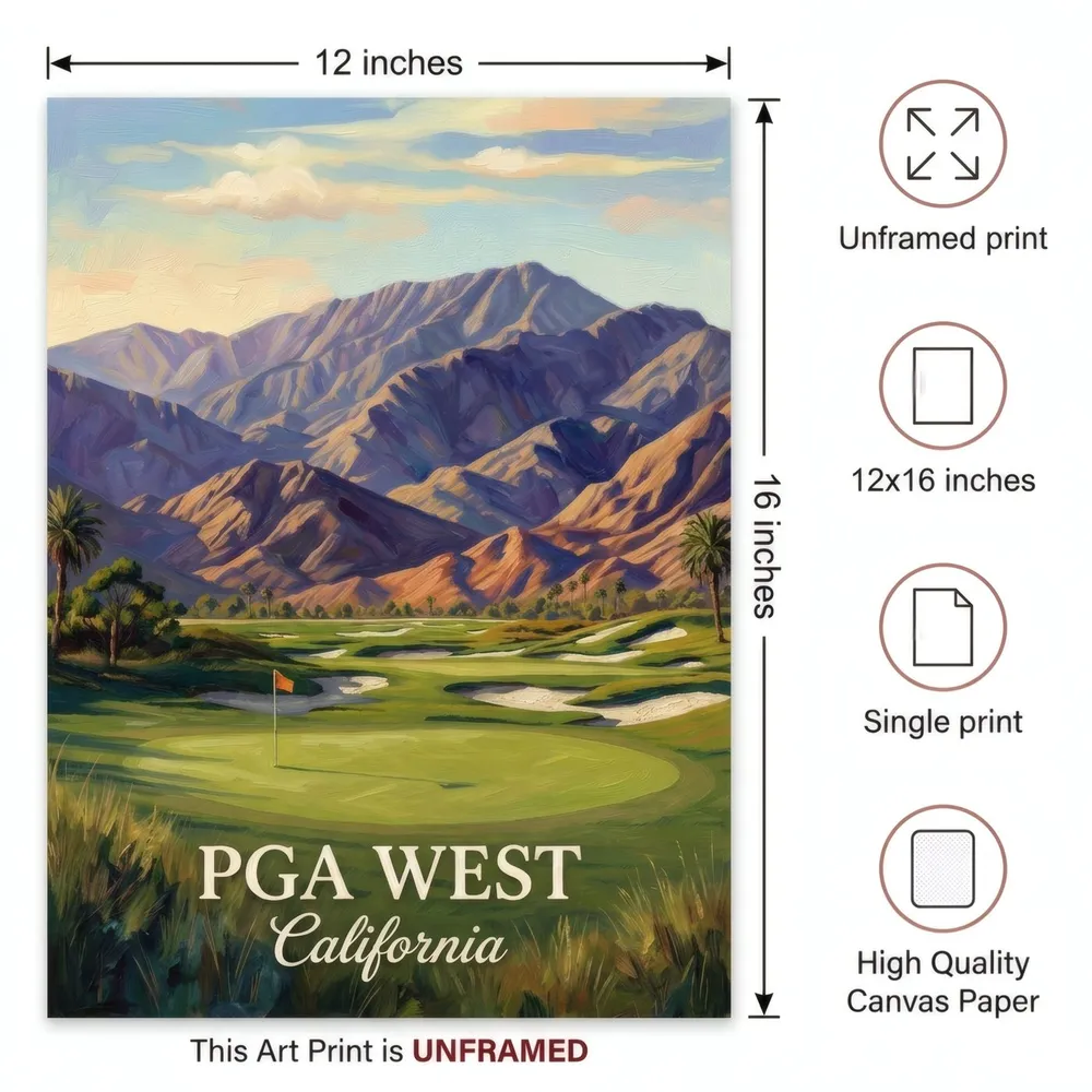 Desert Course: Art detail, from the listing