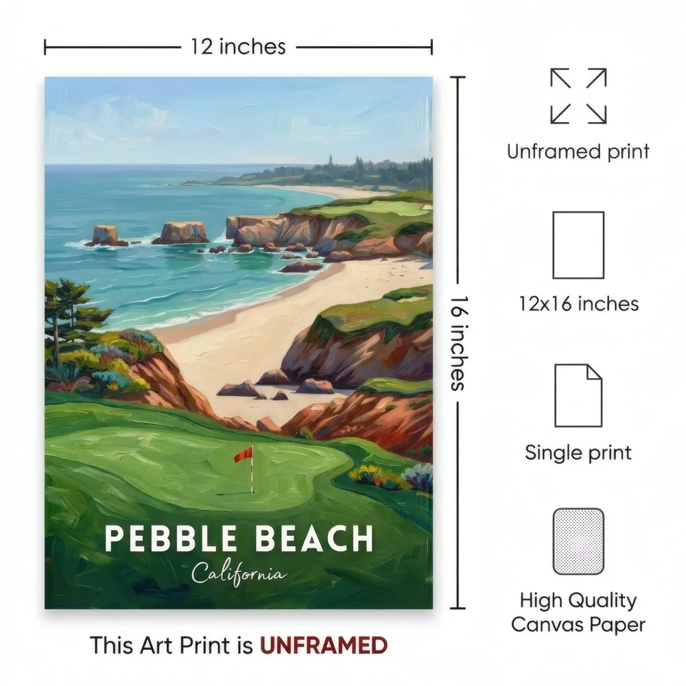 Coastal Course: Art detail, from the listing