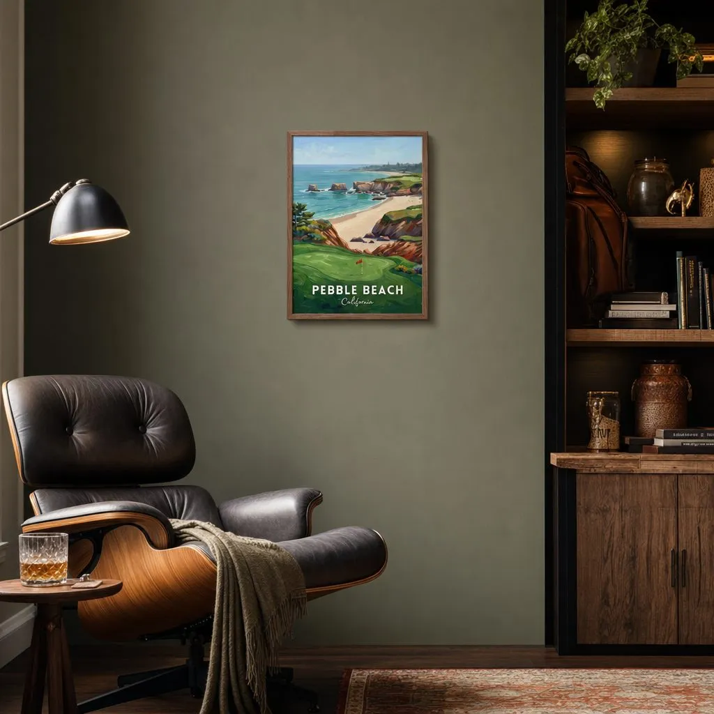 Coastal Course: In a public space, from the listing. Frame not included