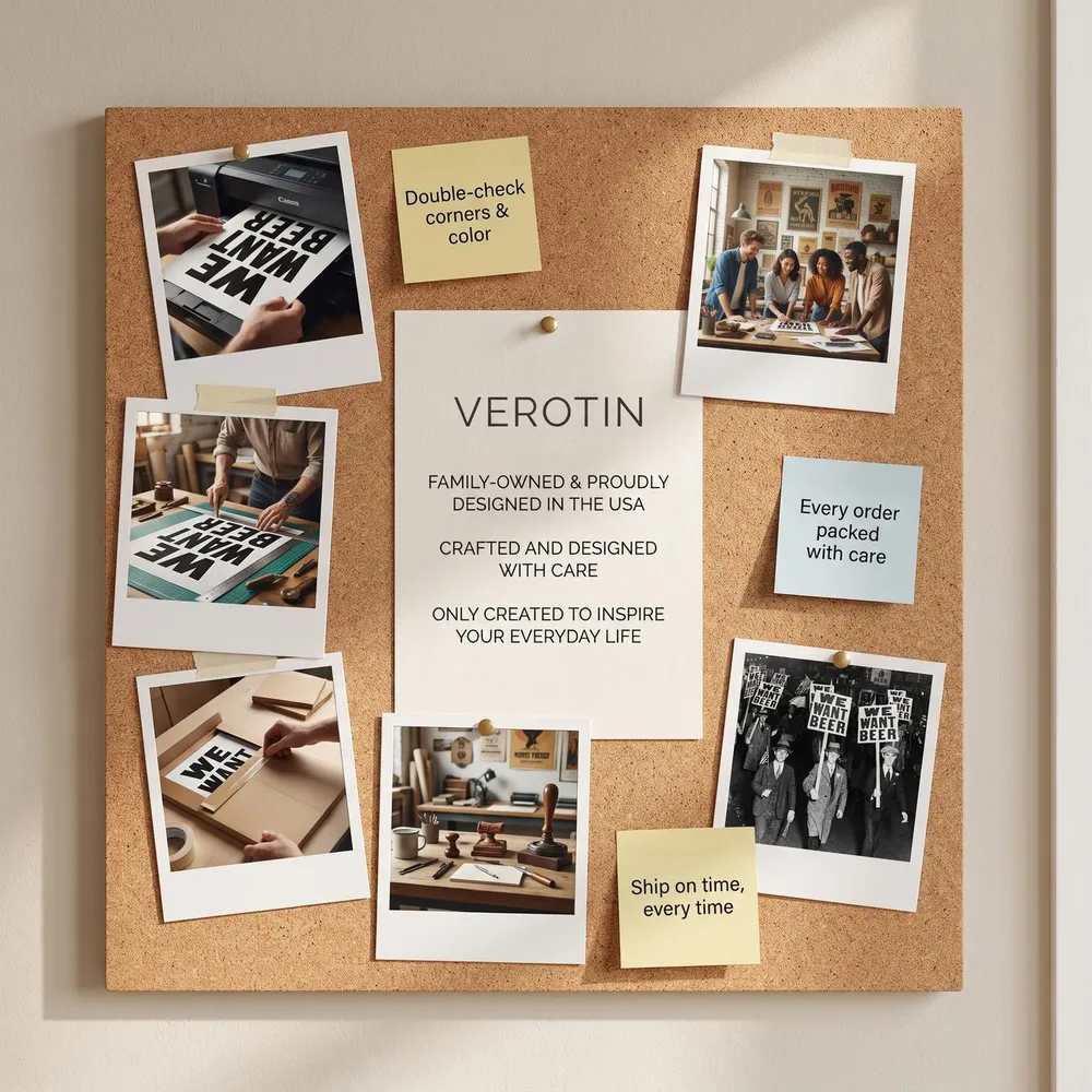 We Want Beer: Brand story, from the listing