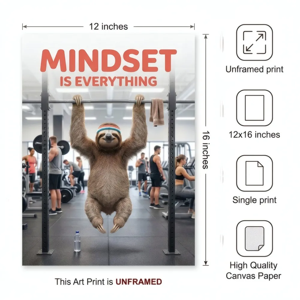 Mindset, Sloth: Art detail, from the listing
