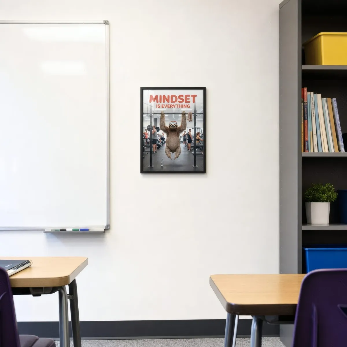 Mindset, Sloth: In a public space, from the listing. Frame not included