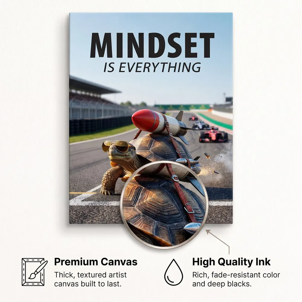 Mindset, Turtle: Materials, from the listing