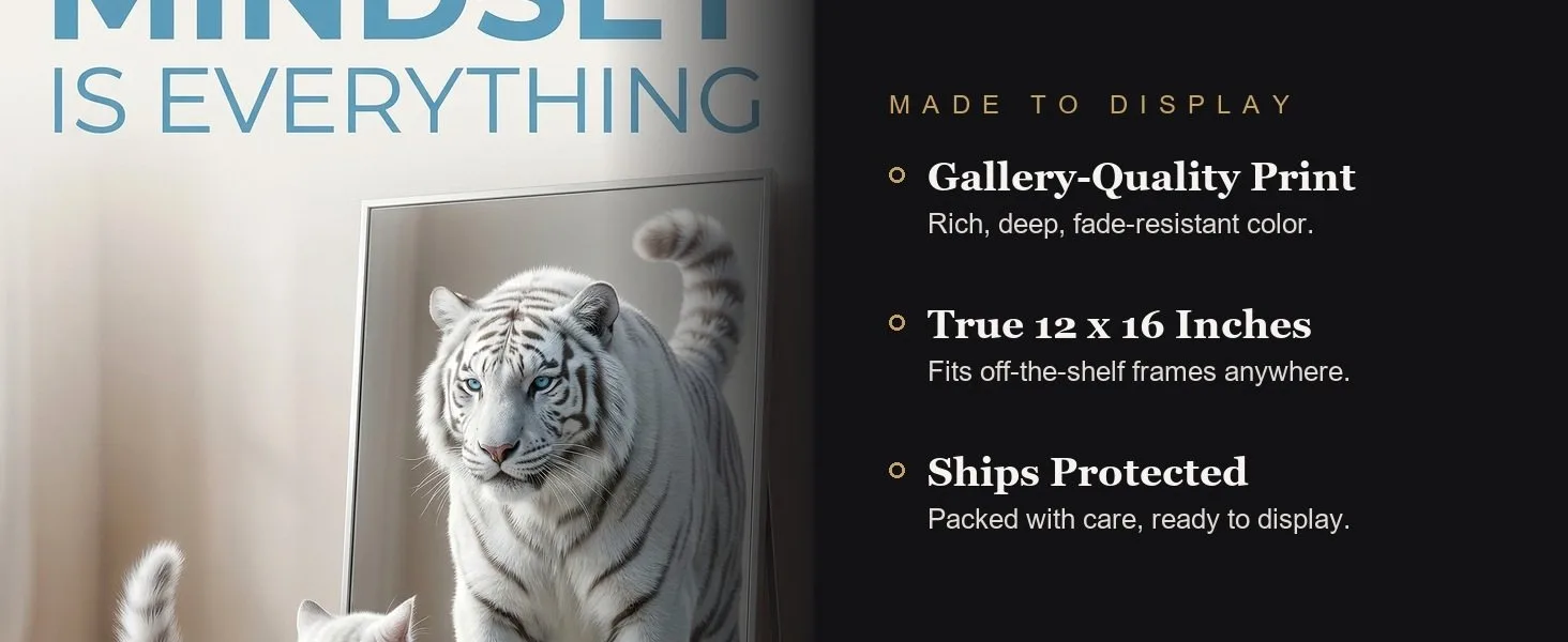 Made to display: gallery-quality print, true 12 x 16 inches, ships protected.