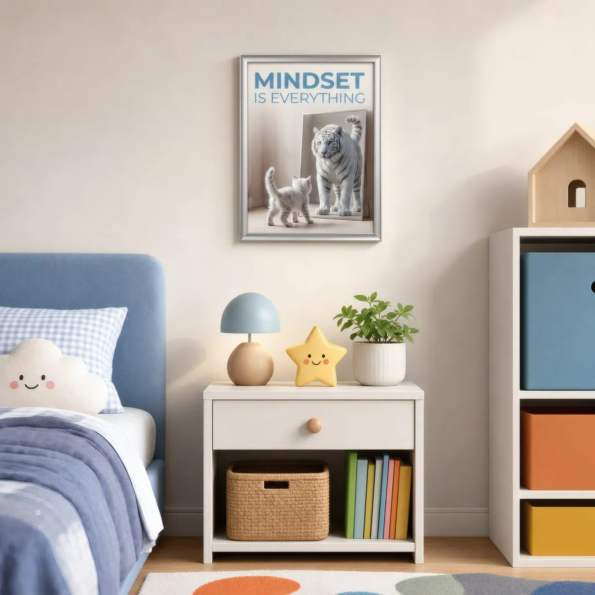 Mindset, Kitten: Styled room, from the listing. Frame not included